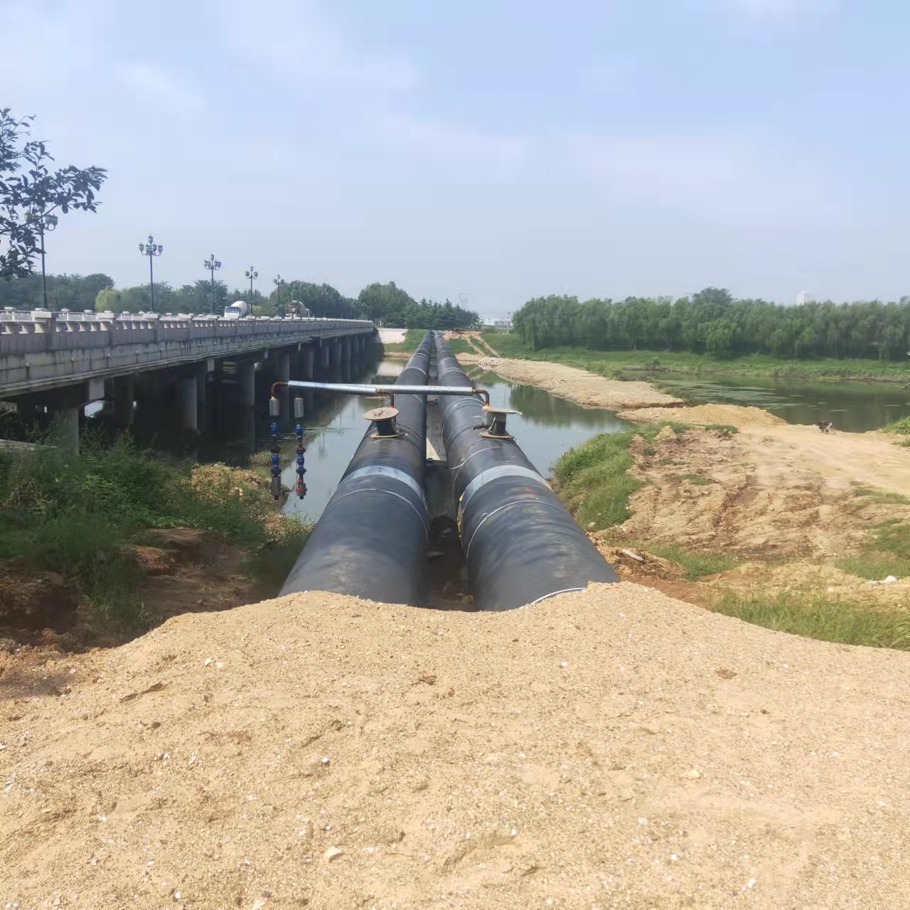 北屯管道物理震动清洗输油管道清洗